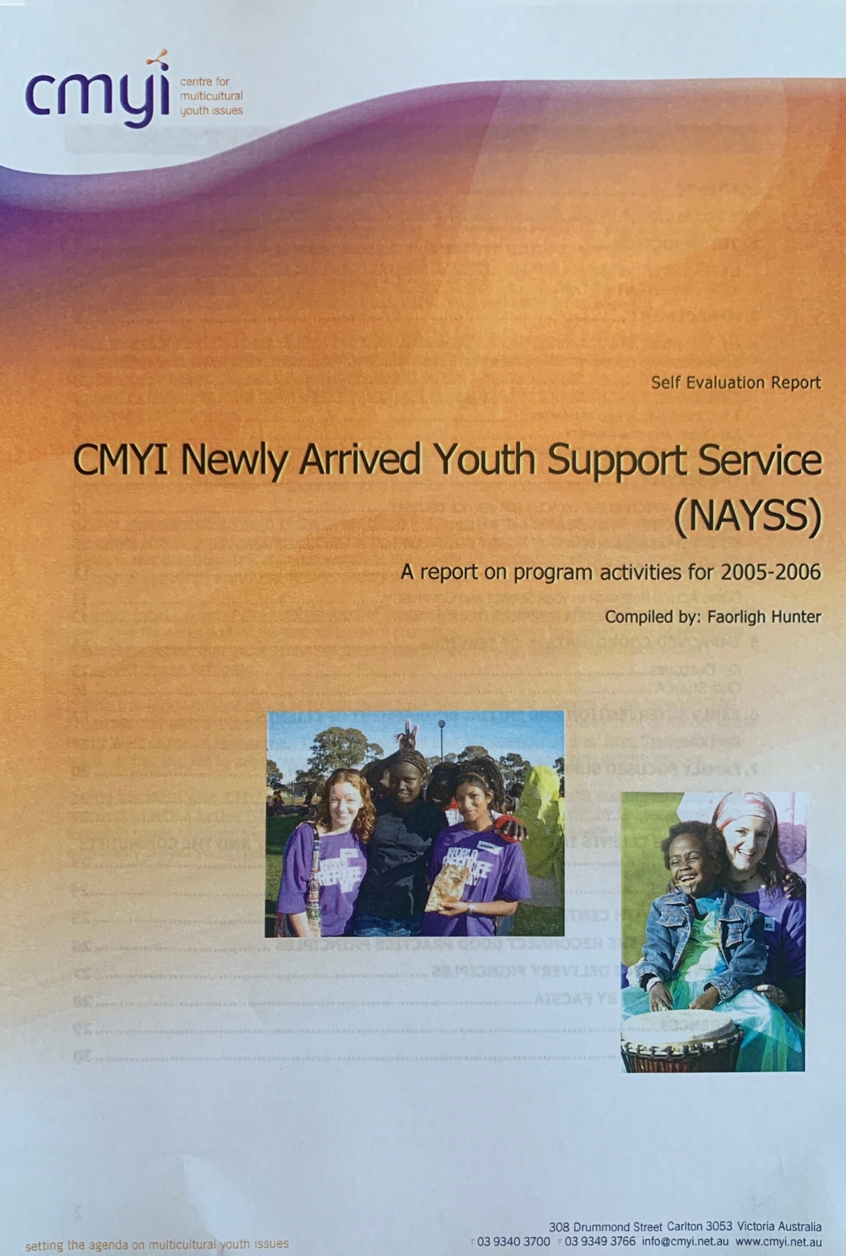 CMYI Newly Arrived Youth Support Service (NAYSS) Self Evaluation Report