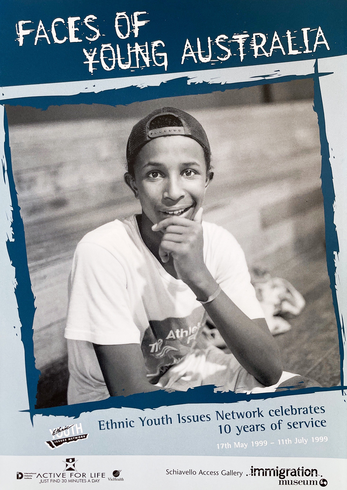 Faces of Young Australia Exhibition, Booklet Cover